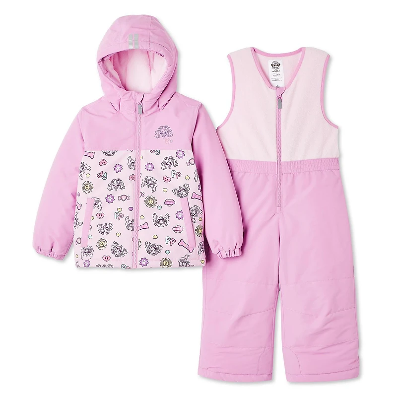 Habit de neige 2 pièces Pat’Patrouille pour petites filles Tailles 2T-5T