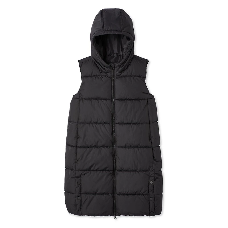 Manteau sans manches long piqué George pour filles