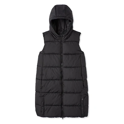 Manteau sans manches long piqué George pour filles