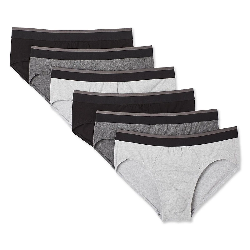 Lot de 6 caleçons Athletic Works pour hommes Tailles P-TG