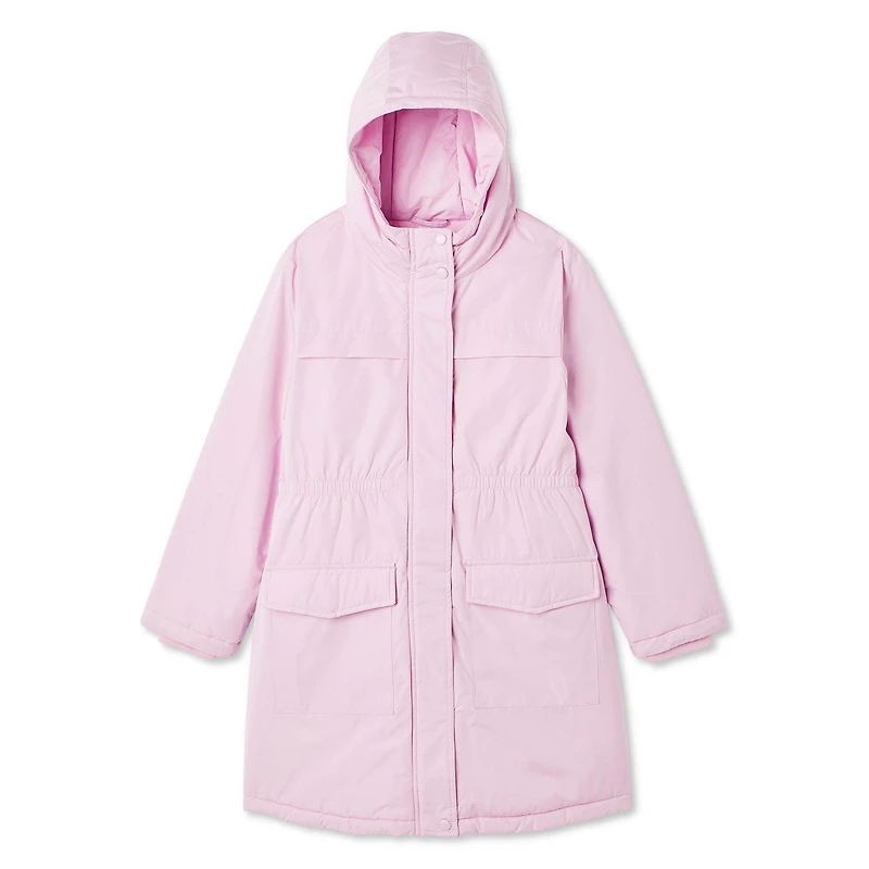 Manteau à capuchon George pour filles Tailles TP–TG