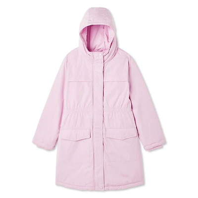 Manteau à capuchon George pour filles Tailles TP–TG
