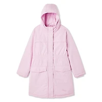 Manteau à capuchon George pour filles Tailles TP–TG