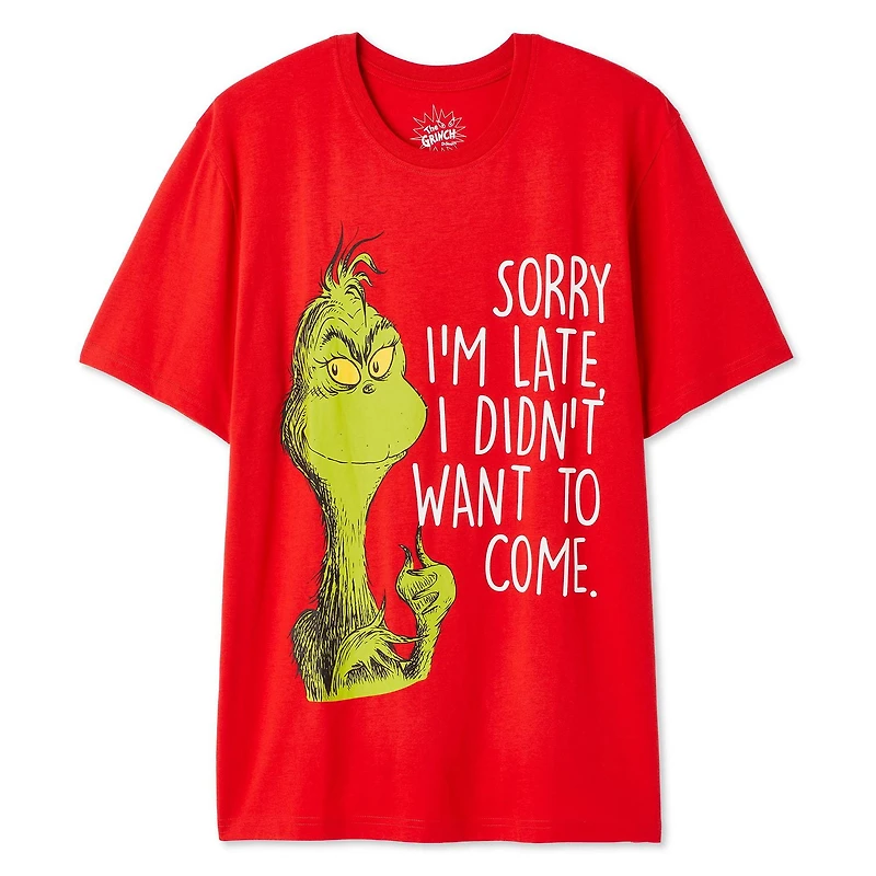 The Grinch Men's Short Sleeve Tee