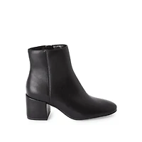 Time and Tru Women's Dress Heel Boots, Wide Width Sizes 6-10