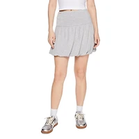 No Boundaries Women's Bubble Hem Skirt, Sizes XS-XXL