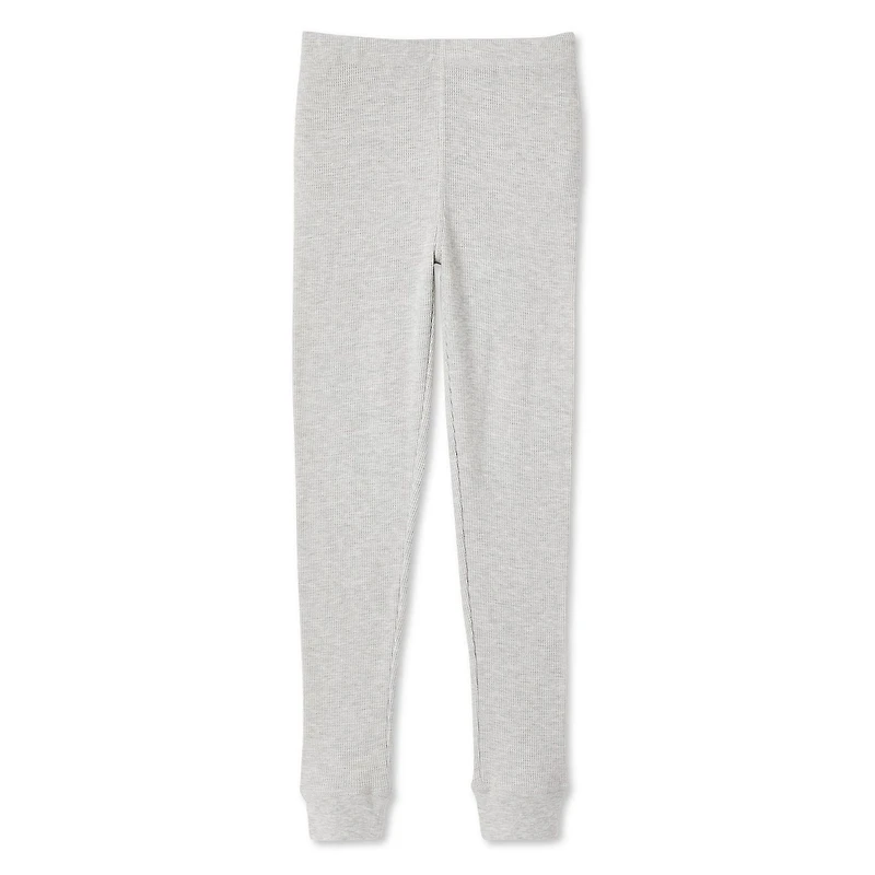 Athletic Works Girls' Thermal Bottom, Sizes XS-XL