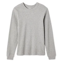 Athletic Works Boys' Thermal Top, Sizes XS-XL