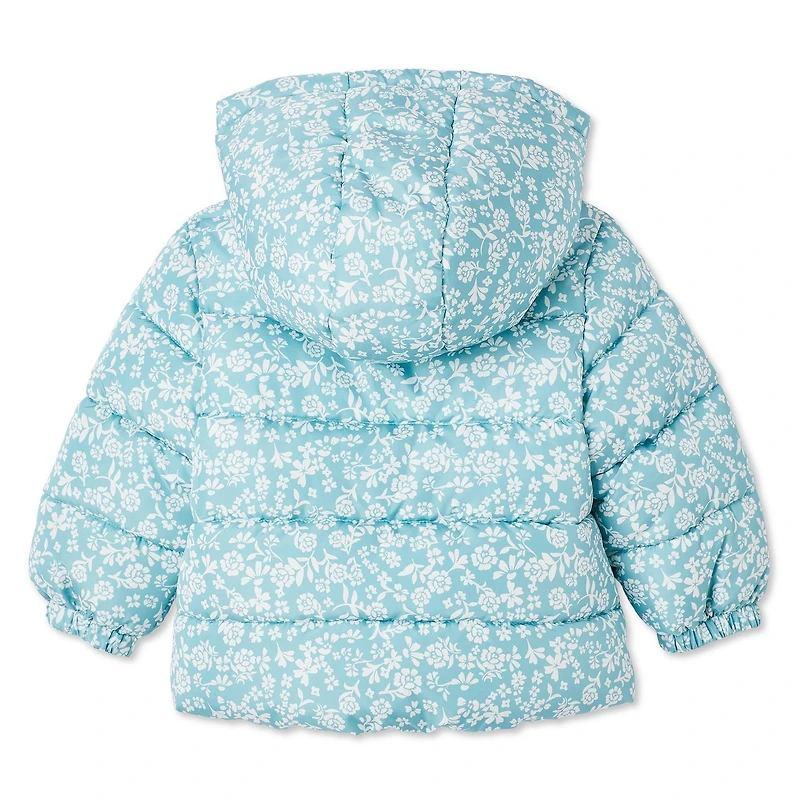Doudoune à capuchon George pour bébés filles Tailles 6-24 mois