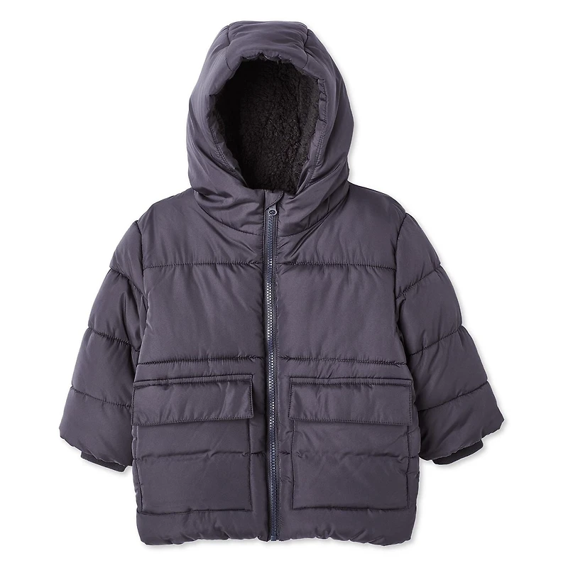 George Toddler Boys' Hooded Puffer Jacket, Sizes 2T-5T
