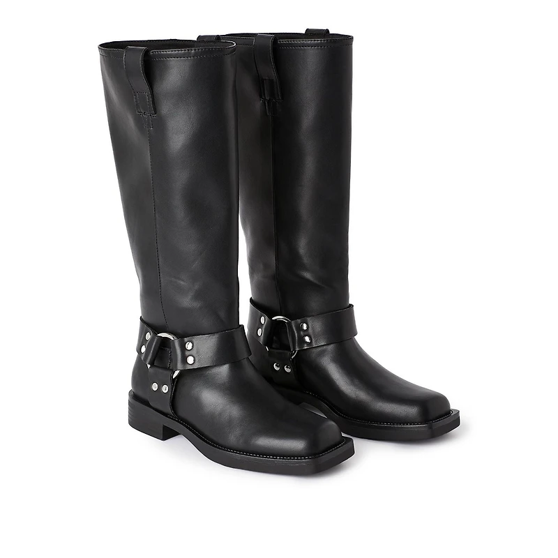 Time and Tru Women's Moto Boots