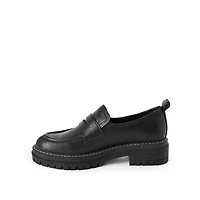 Time and Tru Women's Penny Loafers, Wide Width Sizes 6-10