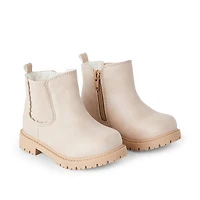 Bottes Chelsea George pour petites filles Pointures larges 6-11