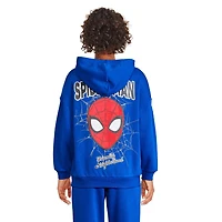 Marvel Boys' Spider-Man Fleece Hoodie, Sizes XS-XL