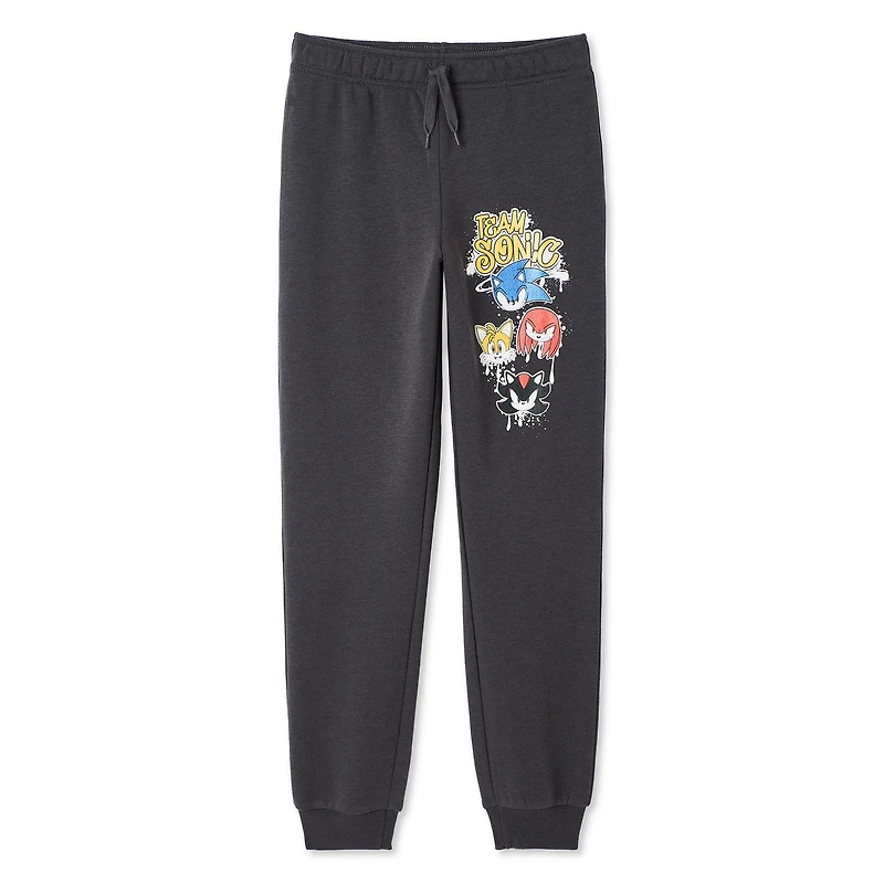 Sonic The Hedgehog Boys' Fleece Jogger, Sizes XS-XL
