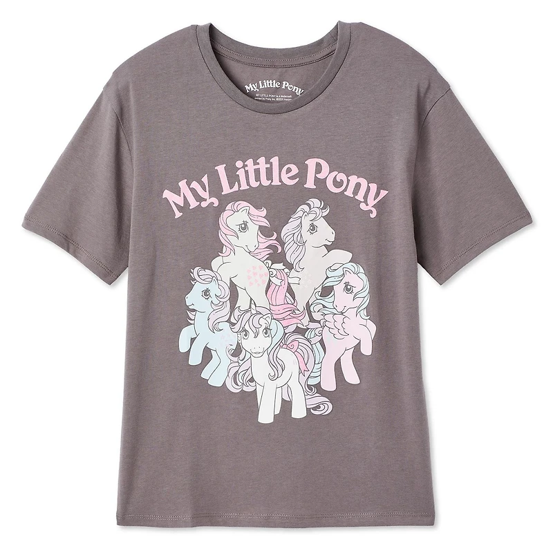 T-shirt à manches courtes Mon Petit Poney pour filles
