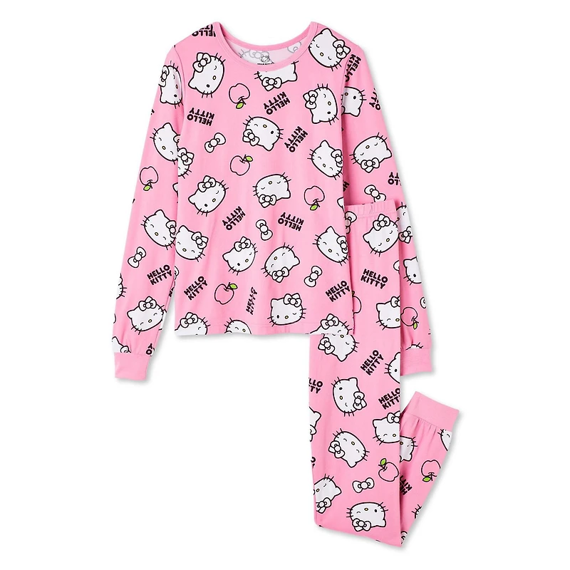 Hello Kitty Girls' Pajama 2-Piece Set