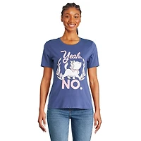 T-shirt à manches courtes Marie Disney pour femmes