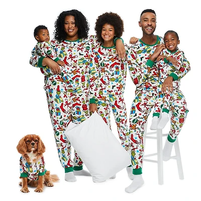 Pyjamas Le Grinch pour toute la famille Tailles pour toute la famille