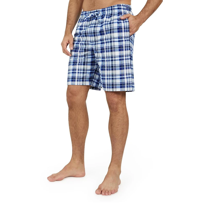 Short de détente de nuit en molleton pour hommes avec poches Chaps