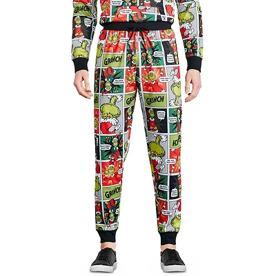 The Grinch Men's Fleece Jogger, Sizes S-XL