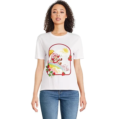 Strawberry Shortcake Women's Short Sleeve Tee, Sizes XS-XL