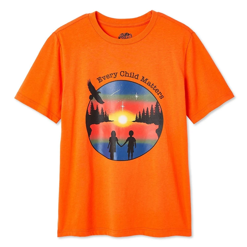 T-shirt Indigenous Proud collection non genrée pour enfants – anglais Tailles TP–TG