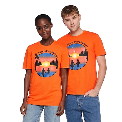 Indigenous Proud Adult Gender Inclusive Tee - English