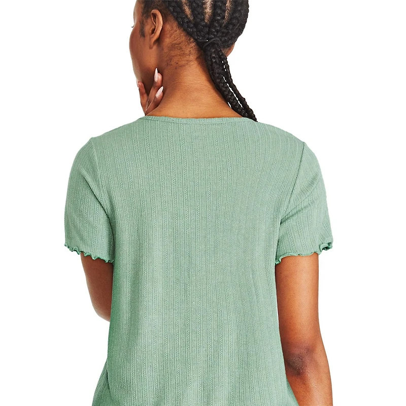George Women's Lettuce Edge Tee