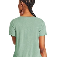 George Women's Lettuce Edge Tee