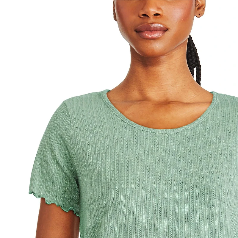 George Women's Lettuce Edge Tee
