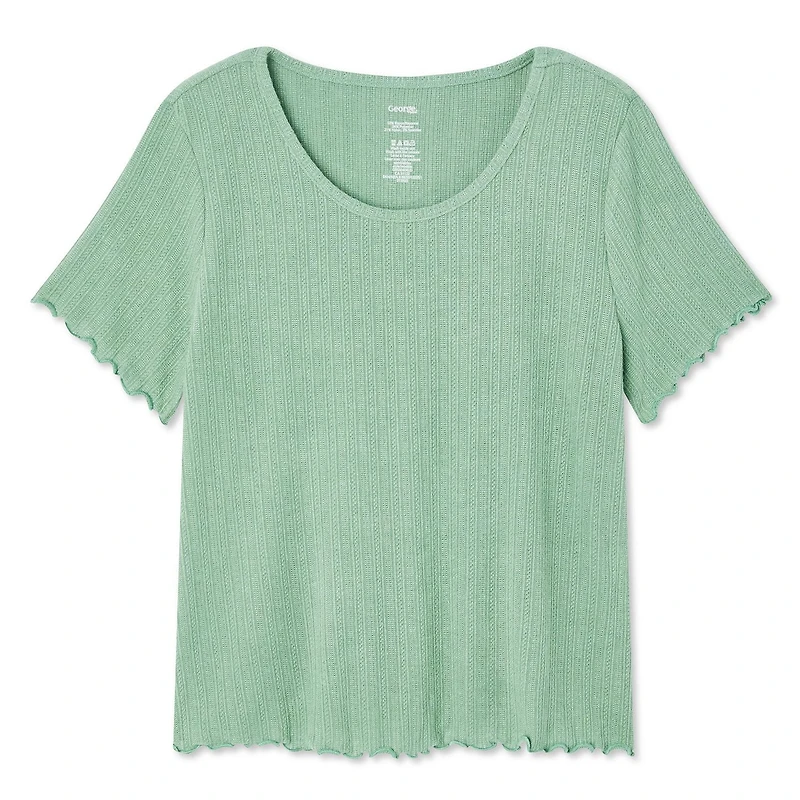 George Women's Lettuce Edge Tee