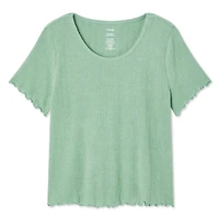 George Women's Lettuce Edge Tee