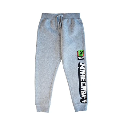 Boys Minecraft Creeper Badge Joggers