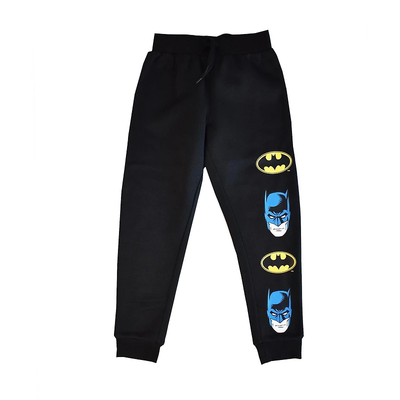 Pantalon de jogging Batman avec logo et visage pour garçon