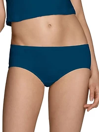 Fruit of the Loom Women's Ultra Soft Modal Hipster Underwear, 4 pack, Sizes: 5 - 8