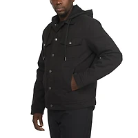 Veste en jean doublée avec capuche Mexx pour hommes