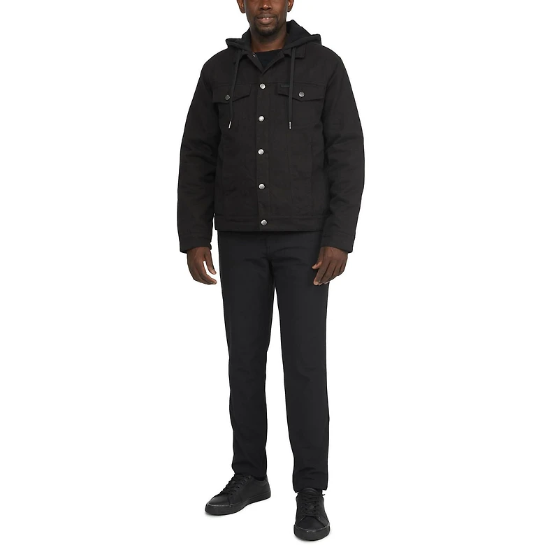 Veste en jean doublée avec capuche Mexx pour hommes