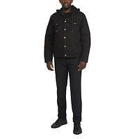 Veste en jean doublée avec capuche Mexx pour hommes