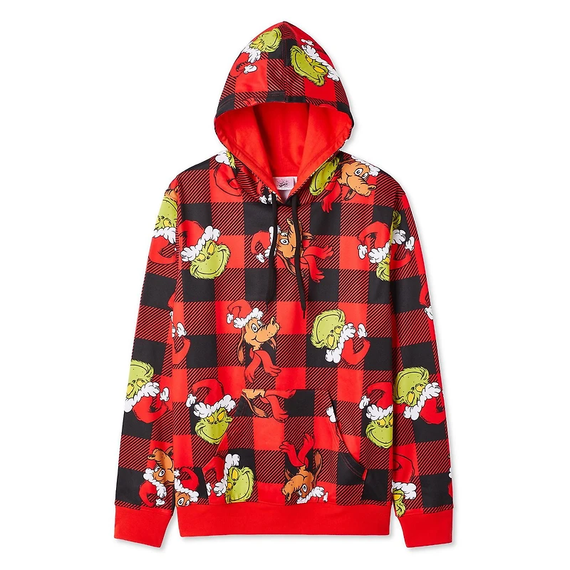 The Grinch Men's Hoodie, Sizes S-XL