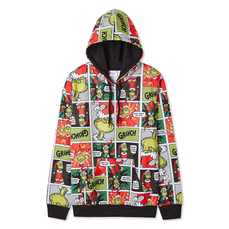 The Grinch Men's Hoodie, Sizes S-XL