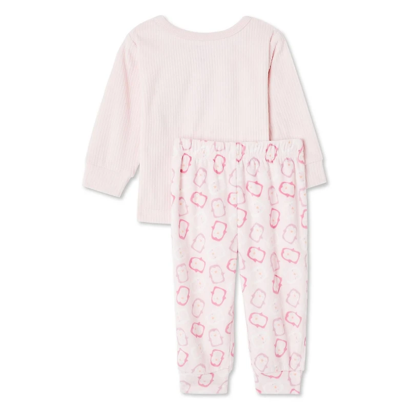 Pyjama 2 pièces George pour bébés filles Tailles 0-24 mois