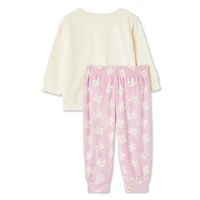 George Baby Girls' Pajama 2-Piece Set