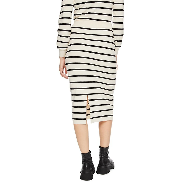 George Women's Stripe Sweater Pencil Skirt, Sizes XS-XXL