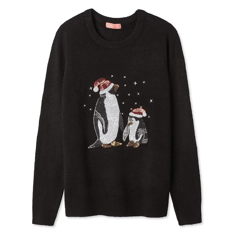 Iyla Women's Christmas Sweater, Sizes S-XXL