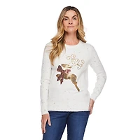 Iyla Women's Christmas Sweater, Sizes S-XXL