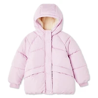 Doudoune longue George pour petites filles Tailles 2T-5T
