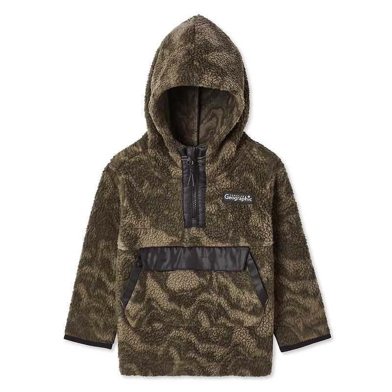 Chandail en fausse peau de mouton Canadiana x SGRC collection non genrée pour tout-petits Tailles 2T-5T