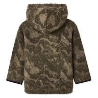 Chandail en fausse peau de mouton Canadiana x SGRC collection non genrée pour tout-petits Tailles 2T-5T