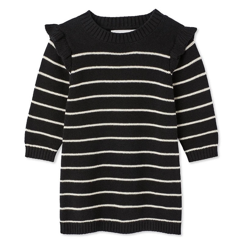 Robe chandail à rayures George pour bébés filles Tailles 0-24 mois